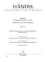 Georg Friedrich Händel (1685-1759): Imeneo HWV 41, Noten