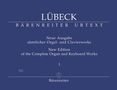 Vincent Lübeck (senior): Neue Ausgabe sämtlicher Orgel- und Clavierwerke, Band 1, Noten