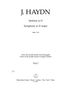 Joseph Haydn: Sinfonie D-Dur Hob. I:93, Noten
