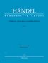 Georg Friedrich Händel (1685-1759): Almira, Königin von Kastilien HWV 1, Noten