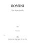 Gioacchino Rossini: Petite Messe solennelle, Noten