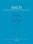 Johann Sebastian Bach: Ouvertüre (Orchestersuite) C-Dur BWV 1066, Noten