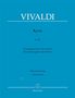 Antonio Vivaldi: Kyrie RV 587, Noten