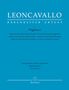Ruggero Leoncavallo (1857-1919): Pagliacci -Oper in zwei Akten (Endfassung) / in einem Akt (Originalfassung)-, Noten