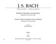 Johann Sebastian Bach: Festliche Chorsätze aus Kantaten, Noten