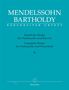 Felix Mendelssohn Bartholdy (1809-1847): Sämtliche Werke für Violoncello und Klavier, Noten