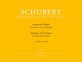 Franz Schubert: Fantasie für Klavier zu vier Händen f-Moll op. 103 D 940, Noten