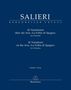 "Salieri: 26 Variationen über die Aria 'La Follia di Spagna' für Orchester. Bärenreiter Urtext. Logo am unteren Rand.", Noten