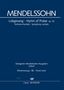 Felix Mendelssohn Bartholdy: Lobgesang (Klavierauszug XL), Noten