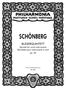 Arnold Schönberg: Bläserquintett für Bläserquintett op. 26 (1923-1924), Noten