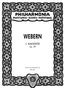 Kantate Nr. 1 für Sopran, gemischten Chor (SATB) und Orchester op. 29 (1939), Noten