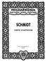 Franz Schmidt: Symphonie Nr. 4 für Orchester C-Dur (1933), Noten