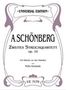 Arnold Schönberg (1874-1951): Streichquartett Nr. 2 für Klavier zu 4 Händen op. 10 (1907-1908/1921), Noten