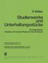 Robert Müller: Studienwerke und Unterhaltungsstücke, Noten