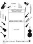 Grifftabelle für Violoncello, Buch