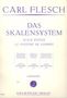 Carl F. Flesch: Das Skalensystem für Kontrabaß, Noten