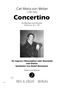 Carl Maria von Weber: Concertino für Saxophon oder Klarinette und Violine op. 26, Noten