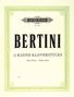 Henri Bertini: 12 kleine Klavierstücke und Präludien für Anfänger, Noten