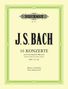 Johann Sebastian Bach: 16 Concerto Transcriptions After Various Composers Bwv 972-987 for Keyboard Solo, Noten