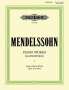 Felix Mendelssohn Bartholdy: Klavierwerke, Band 1: Lieder ohne Worte, Buch