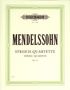 Felix Mendelssohn Bartholdy: Streichquartette op. 44, Noten