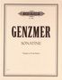 Harald Genzmer (1909-2007): Sonatine für Trompete (B) und Klavier Nr. 1, Noten