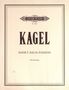 Mauricio Kagel: Sankt-Bach-Passion - für Soli, Chöre und großes Orchester - (1981-85), Noten