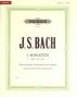 Johann Sebastian Bach: 3 Sonaten für Viola da gamba u, Noten