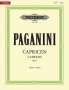 Niccolò Paganini: 24 Capricen für Violine solo op. 1, Buch