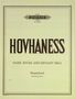 Alan Hovhaness: Dark River and Distant Bell op. 212, Noten, Noten