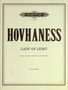 Alan Hovhaness: Lady of Light op. 227, Noten