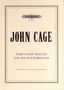John Cage: 49 Waltzes for the Five Boroughs, Noten