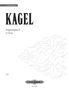 Mauricio Kagel: Impromptu II für Klavier (1998), Noten