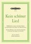 Verschiedene: Das kleine Volksliederbuch für dreistimmigen Chor (SAM), Noten
