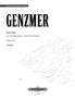 Harald Genzmer: Konzert für Trompete, Klavier und Streichorchester GeWV 182 (1999), Noten