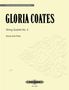 Gloria Coates: String Quartet No. 5 (1988), Noten