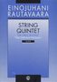 Einojuhani Rautavaara: Streichquintett (1997), Noten