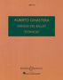Alberto Ginastera: Vier Tänze aus dem Ballett "Estancia" op. 8a (1941), Noten