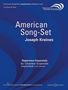 Joseph Kreines: American Song-Set, Noten