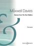Peter Maxwell Davies: Dances, Noten