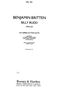 Benjamin Britten: Billy Budd op. 50 (1951 (1960)), Noten