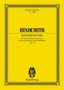 Paul Hindemith: Konzertmusik op. 50, Noten