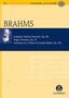 Johannes Brahms: Akademische Fest-Ouvertüre, Tragische Ouvertüre, Variationen über ein Thema von Joseph Haydn op. 80, 81, 56a, Noten