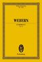 Anton Webern: Symphonie op. 21 (1928), Noten