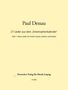 Paul Dessau: 27 Lieder '3-Strophenkalender', Noten
