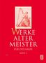 Johann Sebastian Bach: Werke alter Meister für die Harfe, Band 2, Noten