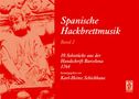 Karl Heinz Schickhaus: 10 Solostücke aus der Handschrift Barcelona 1764, Noten