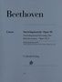 Ludwig van Beethoven: Streichquartette op. 18 und Streichquartettfassung der Klaviersonate op. 14I, Noten, Noten