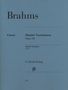 Johannes Brahms: Händel-Variationen op. 24, Noten