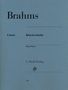 Johannes Brahms: Klavierstücke, Noten